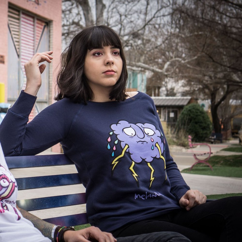 Storm Cloud Melancholy Sweatshirt Size M